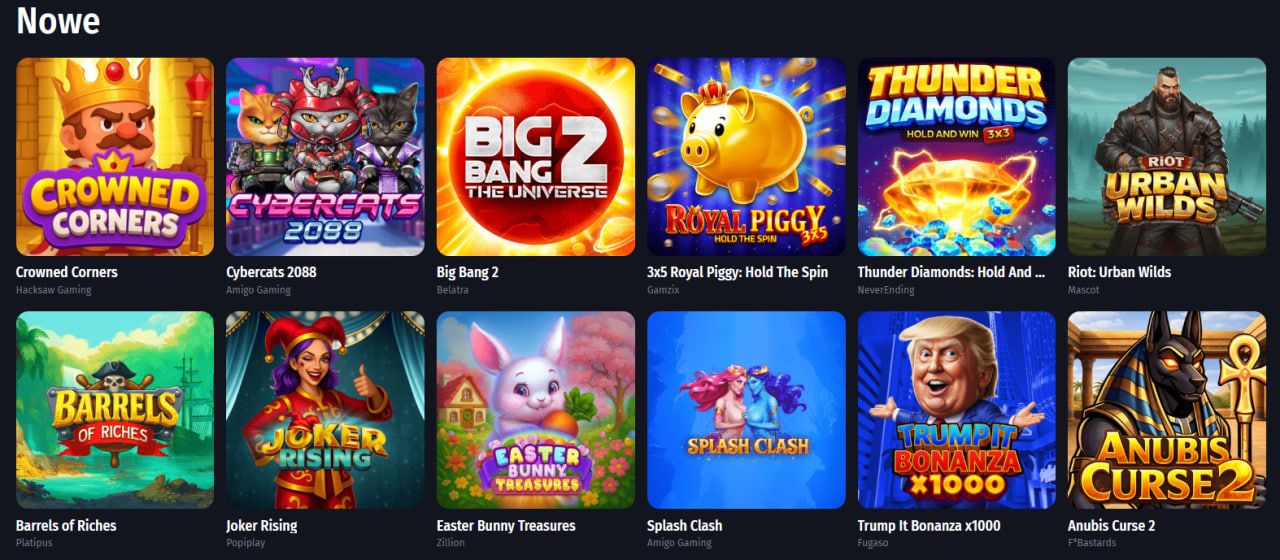 Gry w Winshark Ponad 4000 Tytułów dla Każdego